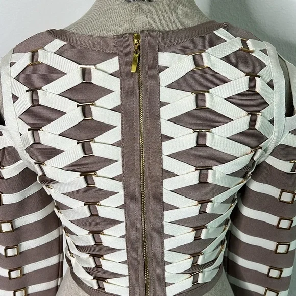 Elastic Bandage Zip Up Top - Picture 4 of 4